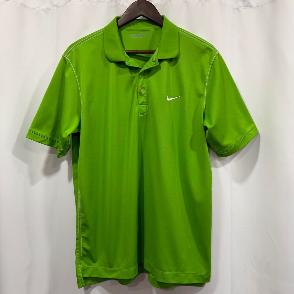 Nike Men's Green Polo-shirts